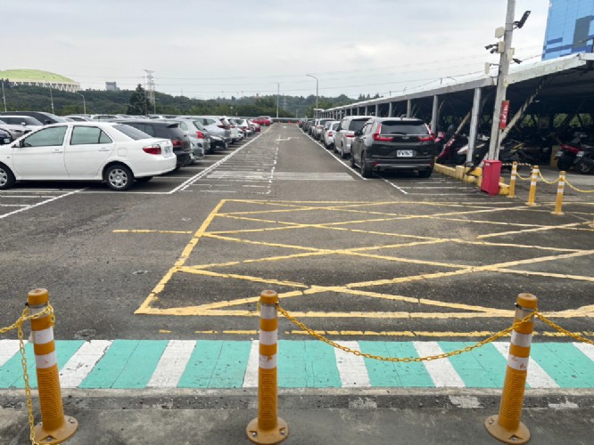 停車場AC刨鋪劃線