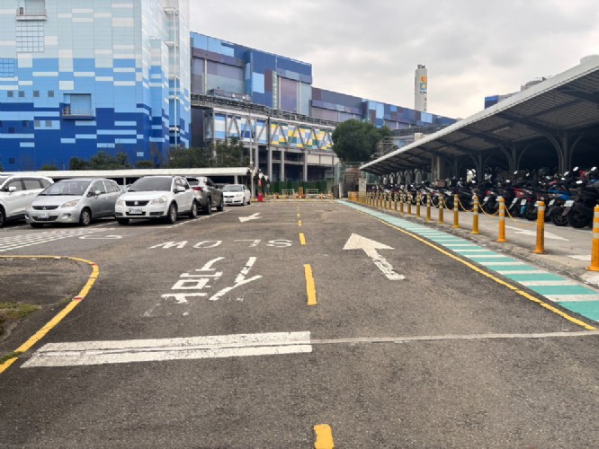 停車場AC刨鋪劃線